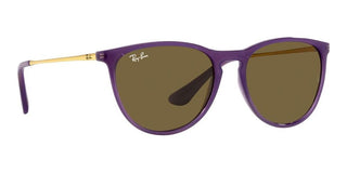 Ray-Ban ERIKA JUNIOR RJ 9060S children Violet Round Sunglasses