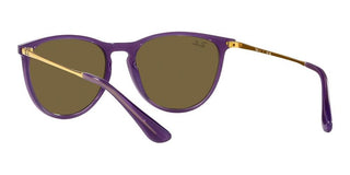 Ray-Ban ERIKA JUNIOR RJ 9060S children Violet Round Sunglasses