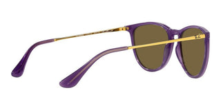 Ray-Ban ERIKA JUNIOR RJ 9060S children Violet Round Sunglasses