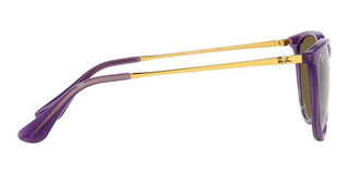 Ray-Ban ERIKA JUNIOR RJ 9060S children Violet Round Sunglasses