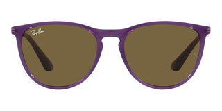 Ray-Ban ERIKA JUNIOR RJ 9060S children Violet Round Sunglasses