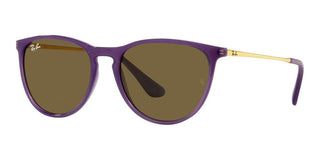 Ray-Ban ERIKA JUNIOR RJ 9060S children Violet Round Sunglasses