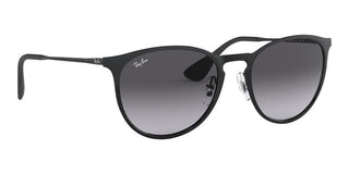 Ray-Ban ERIKA METAL RB 3539 men Black Round Sunglasses