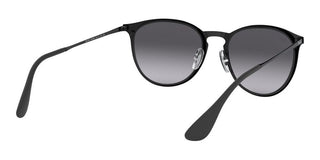 Ray-Ban ERIKA METAL RB 3539 men Black Round Sunglasses