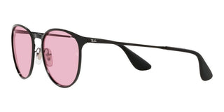 Ray-Ban ERIKA METAL RB 3539 EVOLVE LENSES women Black Round Sunglasses