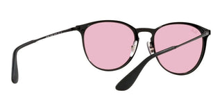 Ray-Ban ERIKA METAL RB 3539 EVOLVE LENSES women Black Round Sunglasses