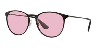 Ray-Ban ERIKA METAL RB 3539 EVOLVE LENSES women Black Round Sunglasses