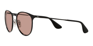 Ray-Ban ERIKA METAL RB 3539 EVOLVE LENSES women Black Round Sunglasses