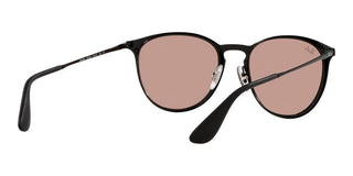 Ray-Ban ERIKA METAL RB 3539 EVOLVE LENSES women Black Round Sunglasses