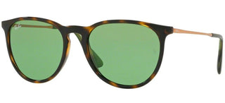 Ray-Ban Rubber ERIKA RB 4171 unisex Havana Round Sunglasses