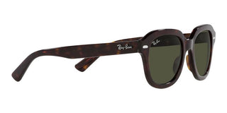 Ray-Ban ERIK RB 4398 unisex Brown Geometric Sunglasses