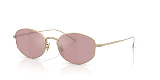 Oliver Peoples ESTRA OV 1347ST unisex Gold Geometric Sunglasses