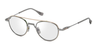 Dita ETHYX unisex Silver Round Eyeglasses