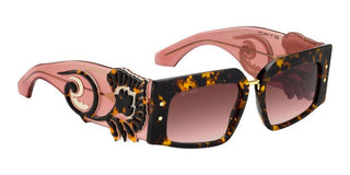 Etro ETROBLOSSOM women Havana Geometric Sunglasses
