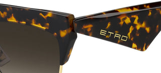 Etro Etroclub Women Havana Butterfly Sunglasses