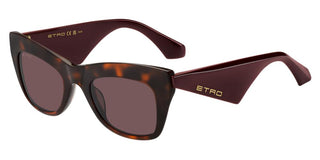 Etro ETRO 0004/G/S women Havana Butterfly Sunglasses