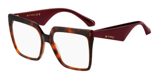 Etro Etro 0005 Women Havana Butterfly Eyeglasses