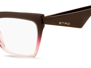 Etro Etro 0006 Women Brown Butterfly Eyeglasses