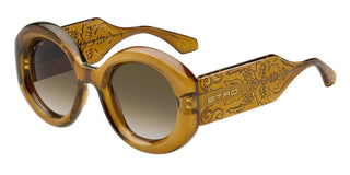 Etro ETRO 0016/G/S women Yellow Round Sunglasses