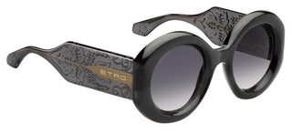 Etro ETRO 0016/G/S women Grey Round Sunglasses