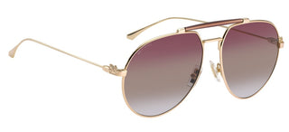 Etro ETRO 0022/S unisex Rose gold Pilot Sunglasses