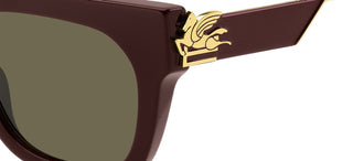 Etro ETRO 0027/G/S women Red Butterfly Sunglasses