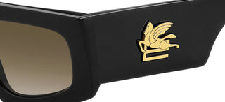 Etro ETRO 0032/G/S unisex Black Squared Sunglasses