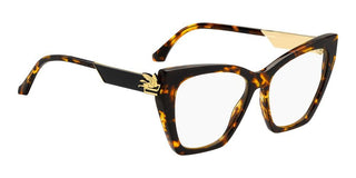 Etro ETRO 0042 women Havana Butterfly Eyeglasses