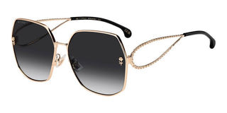 Etro ETRO 0071/F/S women Gold Oversize Sunglasses