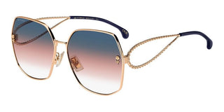 Etro ETRO 0071/F/S women Gold Oversize Sunglasses