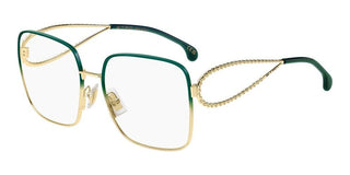 Etro ETRO 0073 women Gold Oversize Eyeglasses