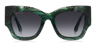 Etro Etro 0076/s Women Green Butterfly Sunglasses