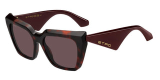 Etro ETRO 0096/G/S women Havana Butterfly Sunglasses