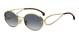Etro ETRO 0106/S women Gold Oval Sunglasses