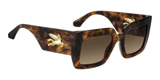 Etro ETRO 0108/S women Havana Rectangle Sunglasses