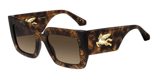 Etro ETRO 0108/S women Havana Rectangle Sunglasses