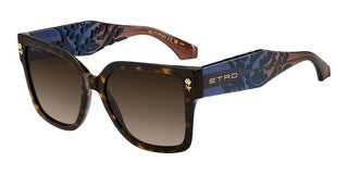 Etro Etro 0127/s Women Havana Squared Sunglasses