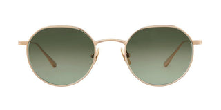 GARRETT LEIGHT EUREKA M SUN unisex Gold Round Sunglasses