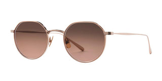GARRETT LEIGHT EUREKA M SUN unisex Rose gold Round Sunglasses
