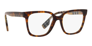 Burberry EVELYN BE 2347 women Havana Squared Eyeglasses