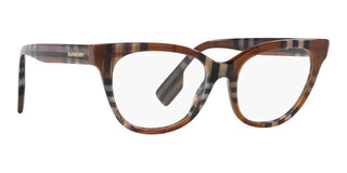 Burberry EVELYN BE 2375 women Brown Cat Eye Eyeglasses