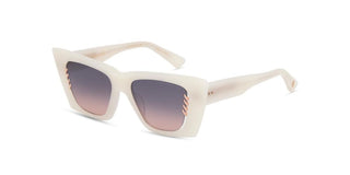 Dita EVERCHARM unisex White Butterfly Sunglasses