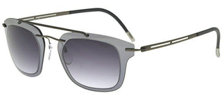 Silhouette EXPLORER LINE EXTENSION 8690 men Silver Geometric Sunglasses