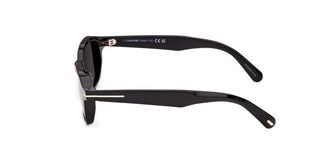 Tom Ford EZRA-02 FT 1359 unisex Black Geometric Sunglasses