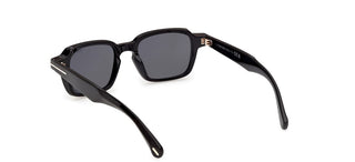 Tom Ford EZRA-02 FT 1359 unisex Black Geometric Sunglasses