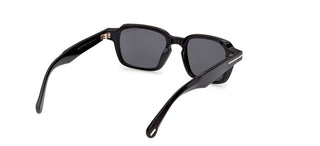 Tom Ford EZRA-02 FT 1359 unisex Black Geometric Sunglasses