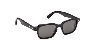 Tom Ford EZRA-02 FT 1359 unisex Black Geometric Sunglasses