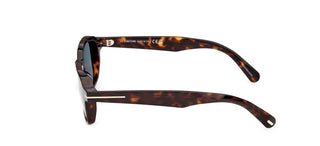 Tom Ford EZRA-02 FT 1359 unisex Havana Geometric Sunglasses