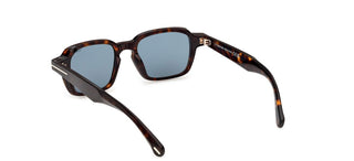Tom Ford EZRA-02 FT 1359 unisex Havana Geometric Sunglasses