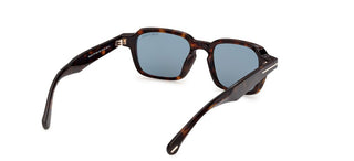 Tom Ford EZRA-02 FT 1359 unisex Havana Geometric Sunglasses